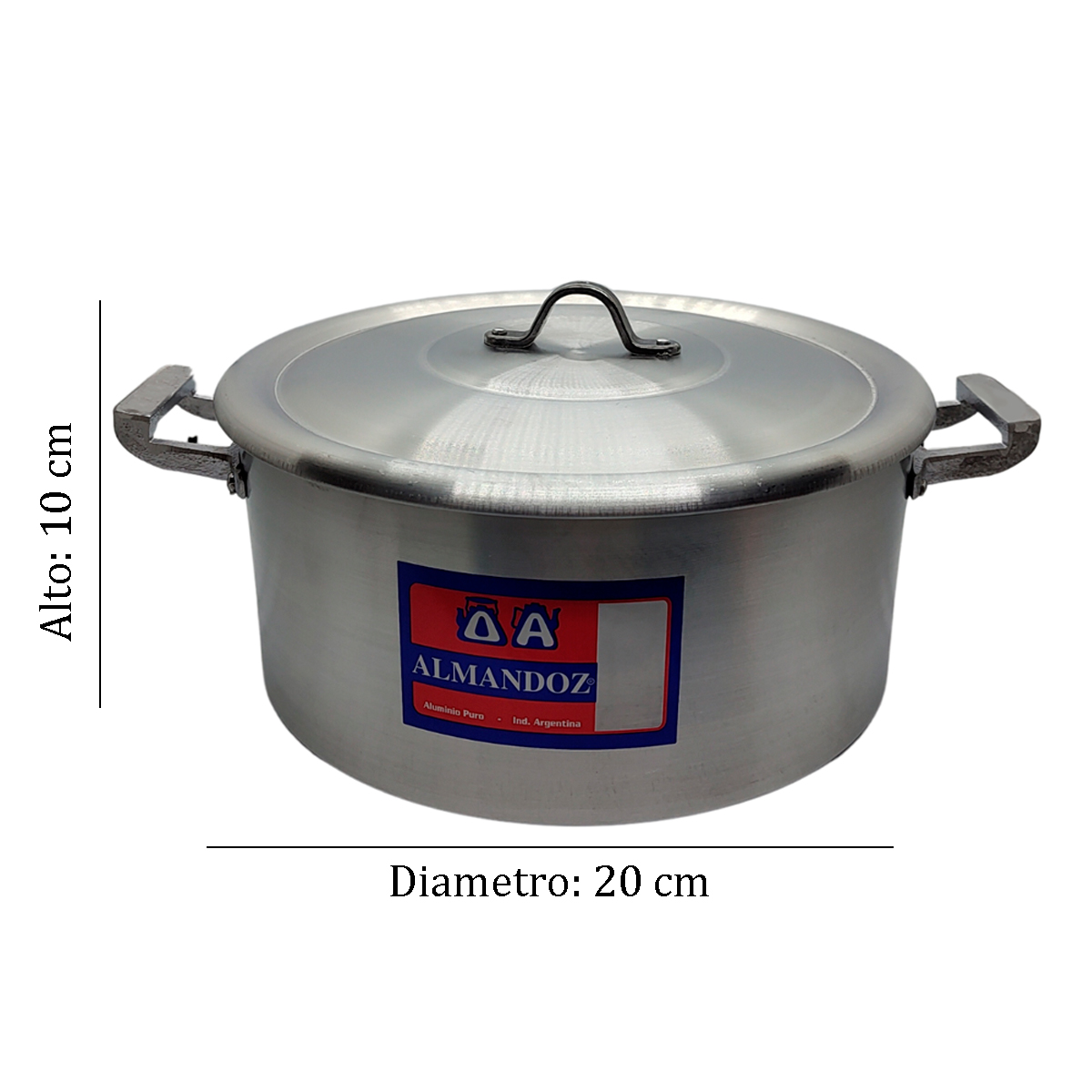Cacerola Gastronomica Aluminio - Image 2